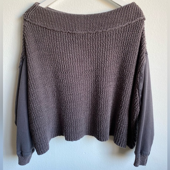 Free People Knit sweater sweatshirt - Picture 2 of 5